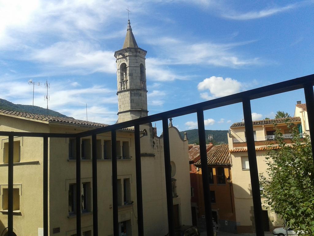 Apartamentos Fonda Finet Sant Felíu de Pallarols Zimmer foto